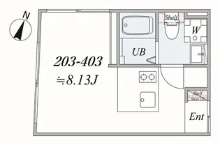 trias512【3階】の間取り