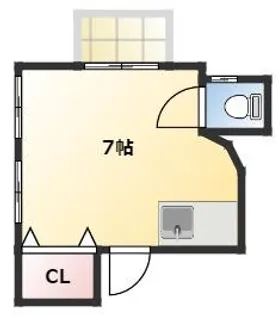 瀧口アパートV【2階】の間取り