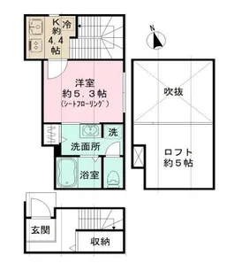 Maison From A【2階】の間取り