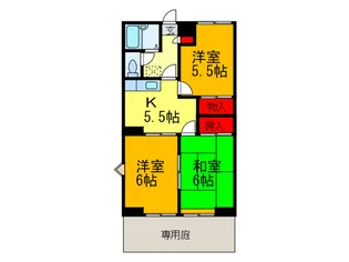 ファーメントM【1階】の間取り