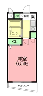 第2野本ビル【2階】の間取り