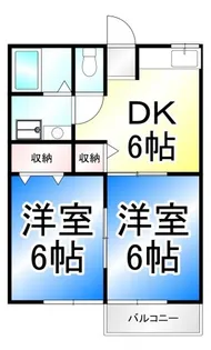 セローハウス【2階】の間取り