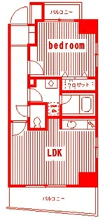 Park Aisance【パークエザンス】【3階】の間取り