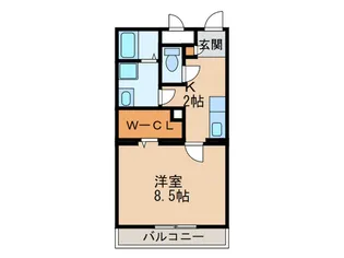Blooming 春日井【5階】の間取り