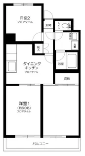 コーディアル久我山【1階】の間取り
