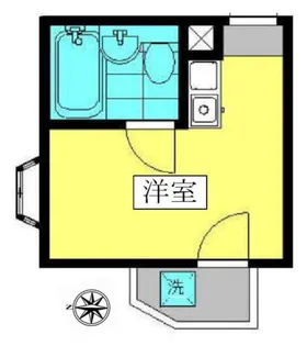 サンパレス馬事公苑【4階】の間取り