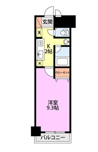フィール白山公園【4階】の間取り