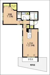 Espoir【1階】の間取り