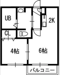 VILLAGE北大通壱番館【1階】の間取り