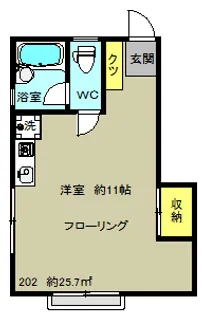 ハウス・I【2階】の間取り