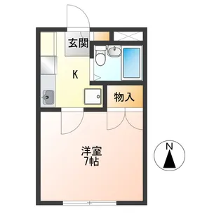 スペースYOU【4階】の間取り