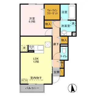 wildflower【1階】の間取り