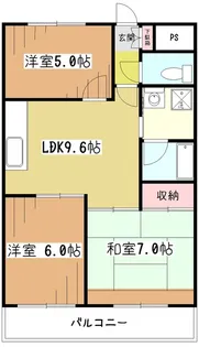 サンシャインフォーレスト【3階】の間取り