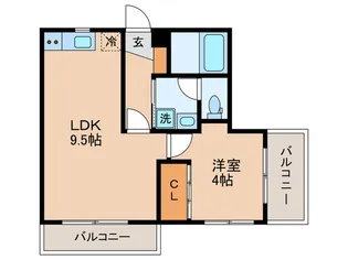 コンフォートチェア【3階】の間取り