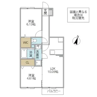 ティールーム湊 I【1階】の間取り