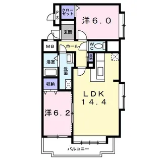 スターヒルズ【4階】の間取り