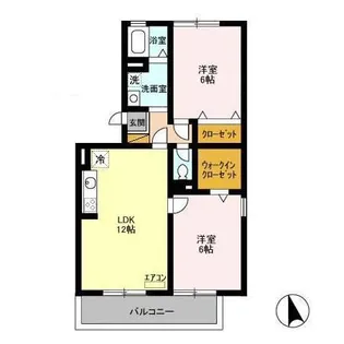 アーバンコート(あすみが丘)の間取り