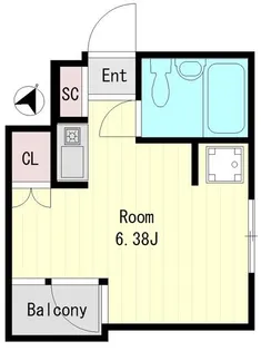 スカイコート西川口第5【7階】の間取り