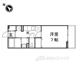 ジュメゾン【2階】の間取り