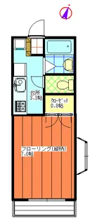 ハウスハイデン【2階】の間取り