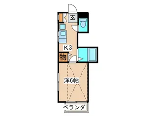 エフコ-ポ【2階】の間取り