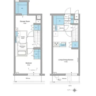 ルフォンリヴェント杉並永福の間取り