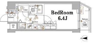 アクサス新宿タワーズイースト【14階】の間取り