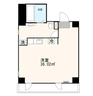 FM7池袋ハウス【5階】の間取り