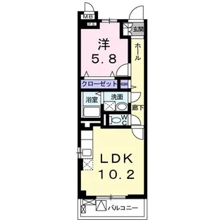 アーイラみなみ【2階】の間取り