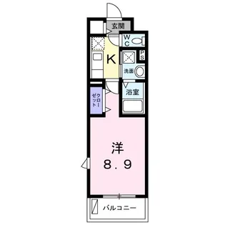プティメゾン青葉台【2階】の間取り