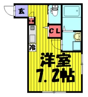 グラシアス【1階】の間取り