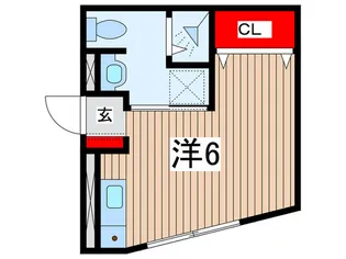 レザン・ノワール【1階】の間取り