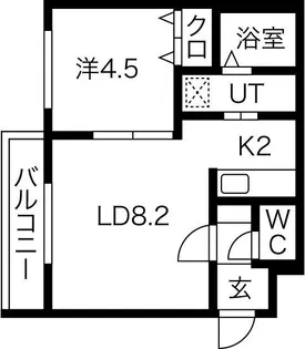 Bella Lunaひばりヶ丘【1階】の間取り