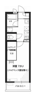 リブリ・チヒロ 壱番館【3階】の間取り