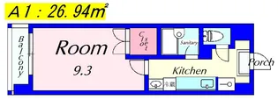 アートプラザ124【5階】の間取り