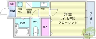 ステラハウスこめがふくろ【3階】の間取り