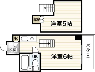 EAST白島【4階】の間取り
