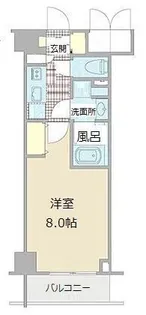 コンシェリア東京BAYSIDE COURT【2階】の間取り