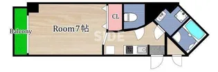 イーストクレセント【10階】の間取り