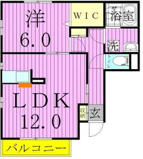 フルーレ【1階】の間取り