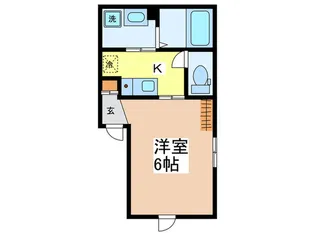 Almo王子神谷【1階】の間取り
