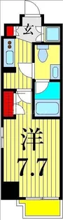 パークアクシス台東根岸【2階】の間取り