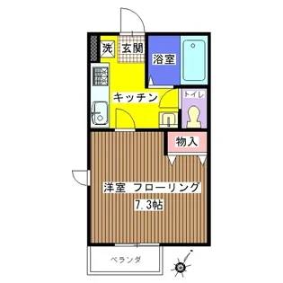 パークアベニュー【1階】の間取り
