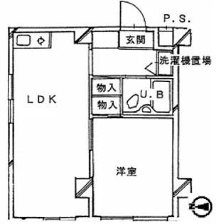 グランコート中馬込【3階】の間取り