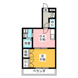 フィレンツェII【3階】の間取り
