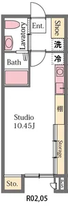 アルデバラン【2階】の間取り