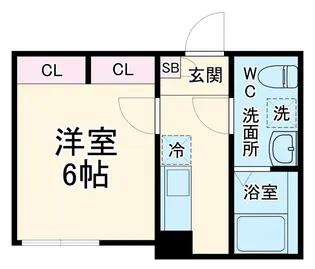 リオグレイス鴻巣【1階】の間取り