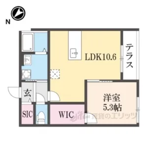 Kapolei【2階】の間取り
