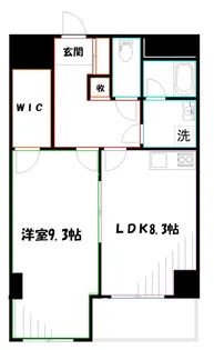 THE PALMS三鷹I【2階】の間取り