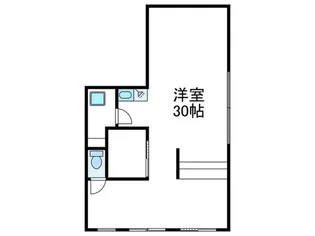 李華ビル【1階】の間取り